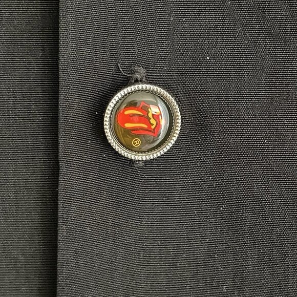 Vtg 90s Dragonfly Men’s LG Rolling Stones Button-down Shirt Band Rocker Jagger - Picture 2 of 12